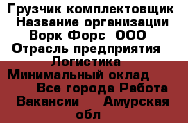 Грузчик-комплектовщик › Название организации ­ Ворк Форс, ООО › Отрасль предприятия ­ Логистика › Минимальный оклад ­ 23 000 - Все города Работа » Вакансии   . Амурская обл.